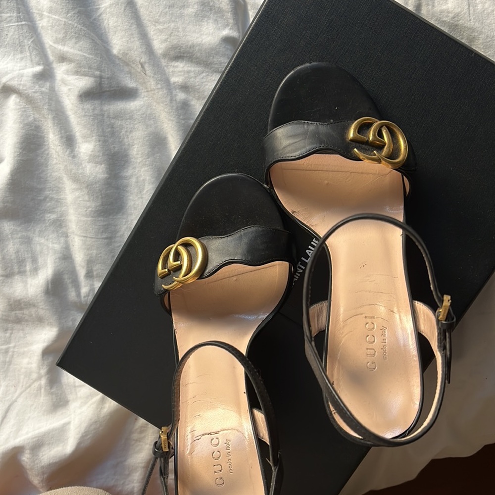 Gucci Marmont heels ‼️‼️SOLD